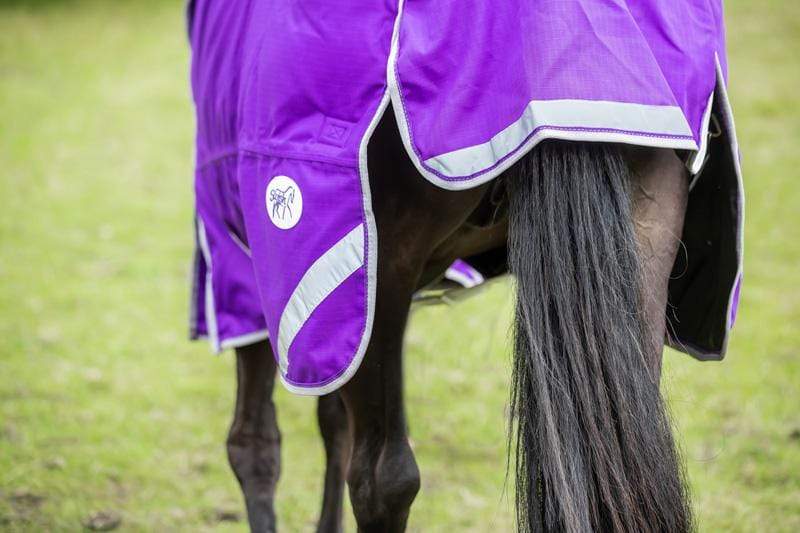 360g Turnout Rug With Detachable Neck - Purple