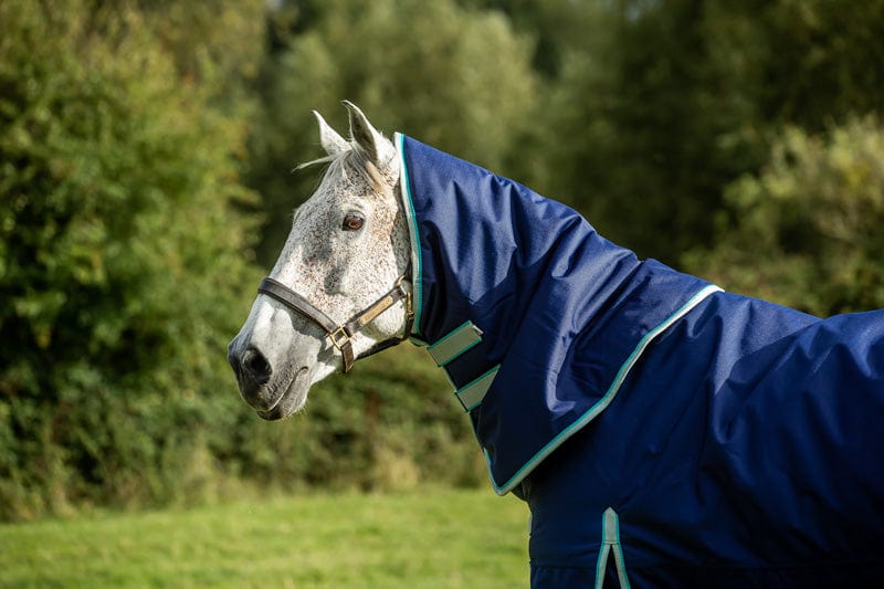 450g Ultimate Heavyweight Turnout Rug With Detachable Neck - Navy
