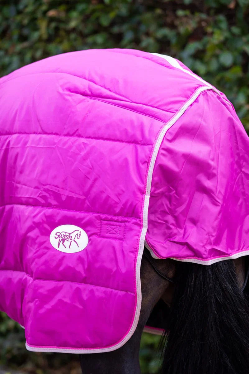 200g Stable Rug With Detachable Neck - Mulberry