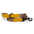 Retro Bloom Leather Dog Lead