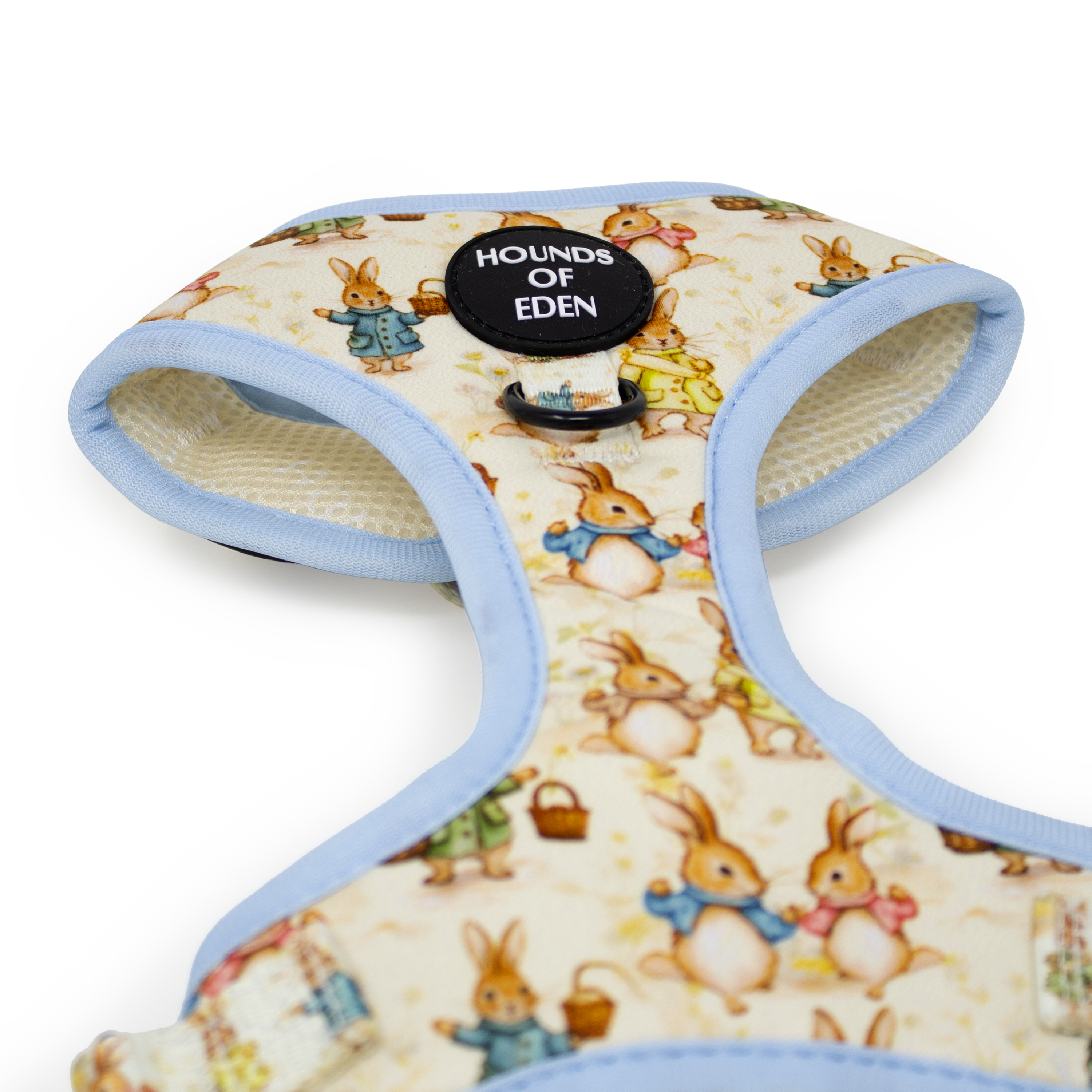 Bunny Tales - Blue, Dog Harness (XXS-XS)