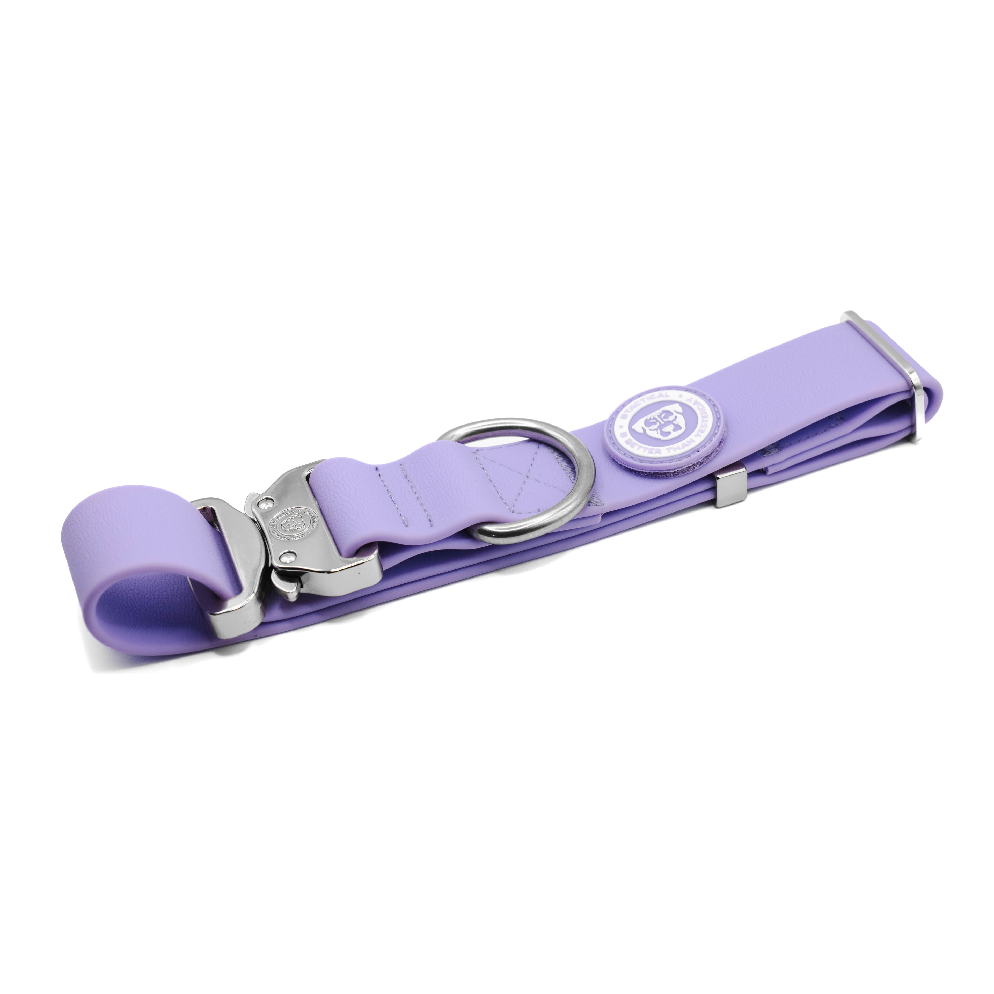 4cm PVC BTactical™ Collar | Pastel Purple