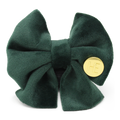 Olive Green Velvet Sailor Bow Tie