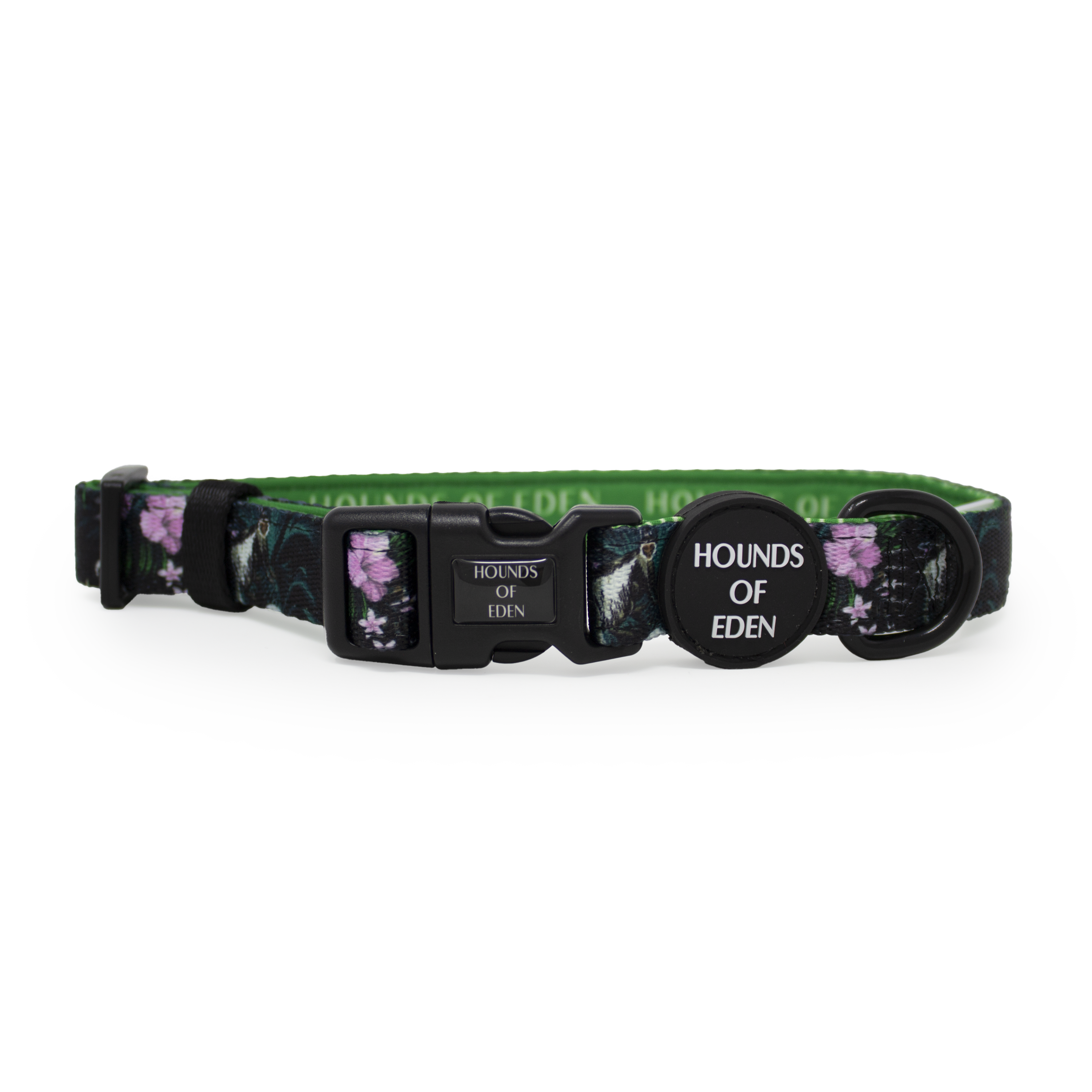 Midnight Madagascar Design Dog Collar