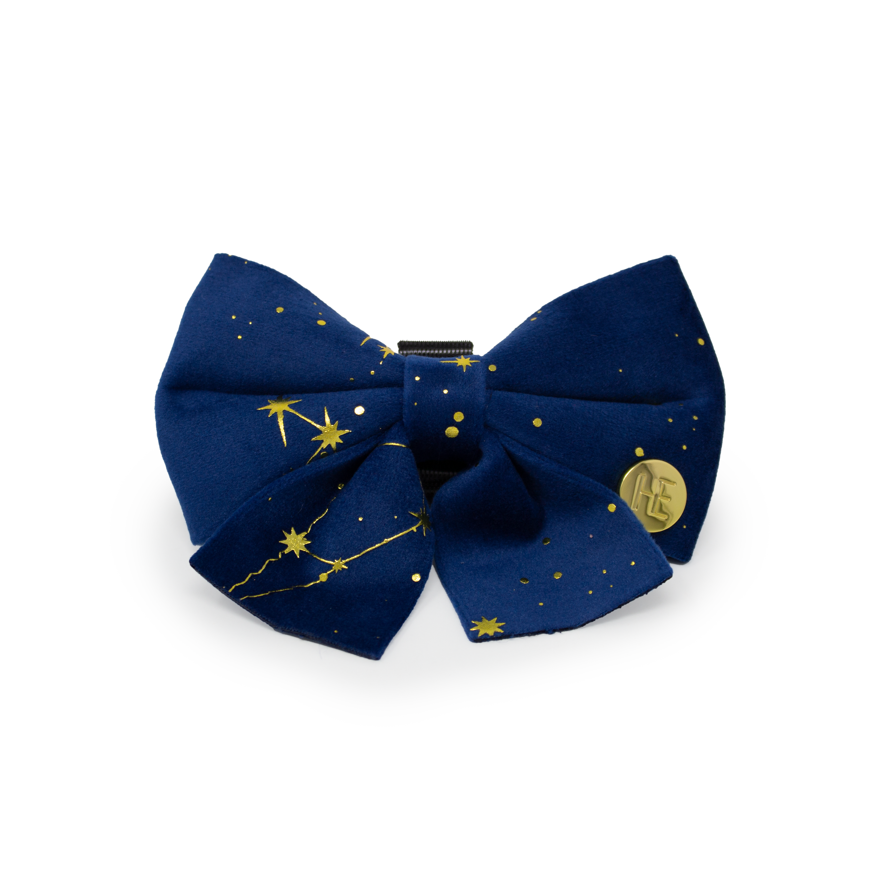Sapphire Stars Velvet Sailor Bow Tie