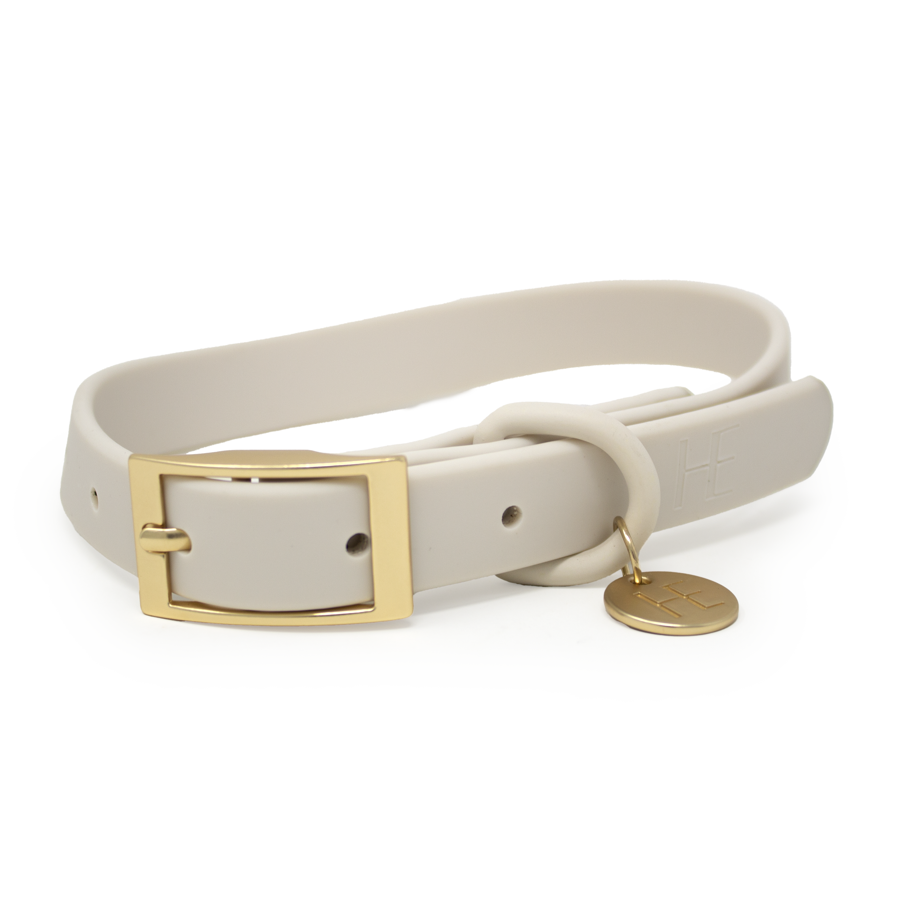 Oatmeal Latte 'All Weather' Dog Collar