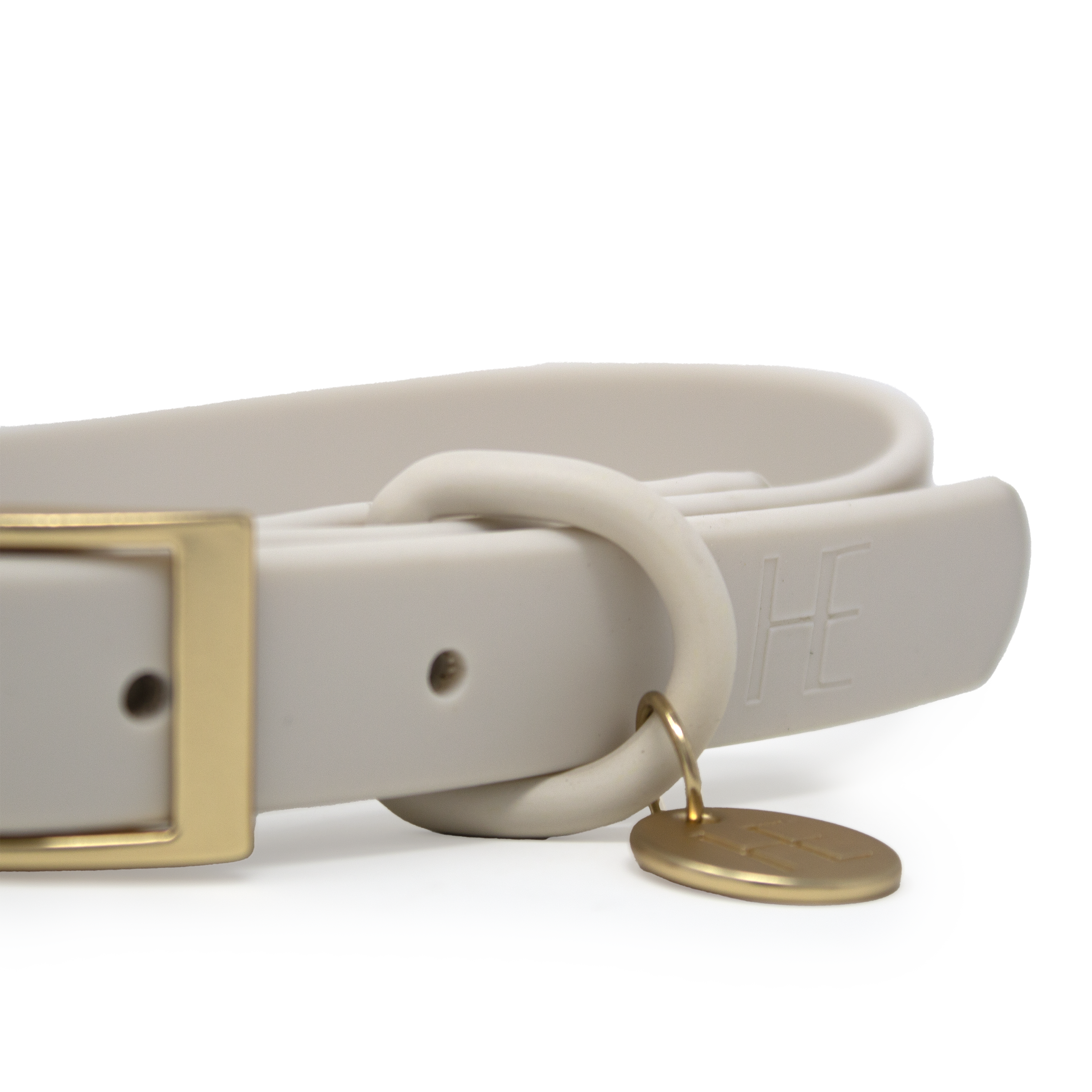 Oatmeal Latte 'All Weather' Dog Collar