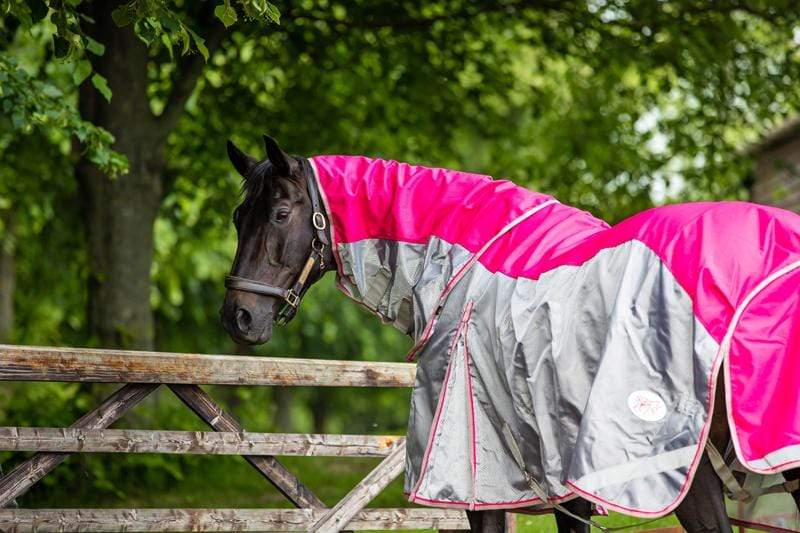 Fly Turnout Combination Rug - Pink