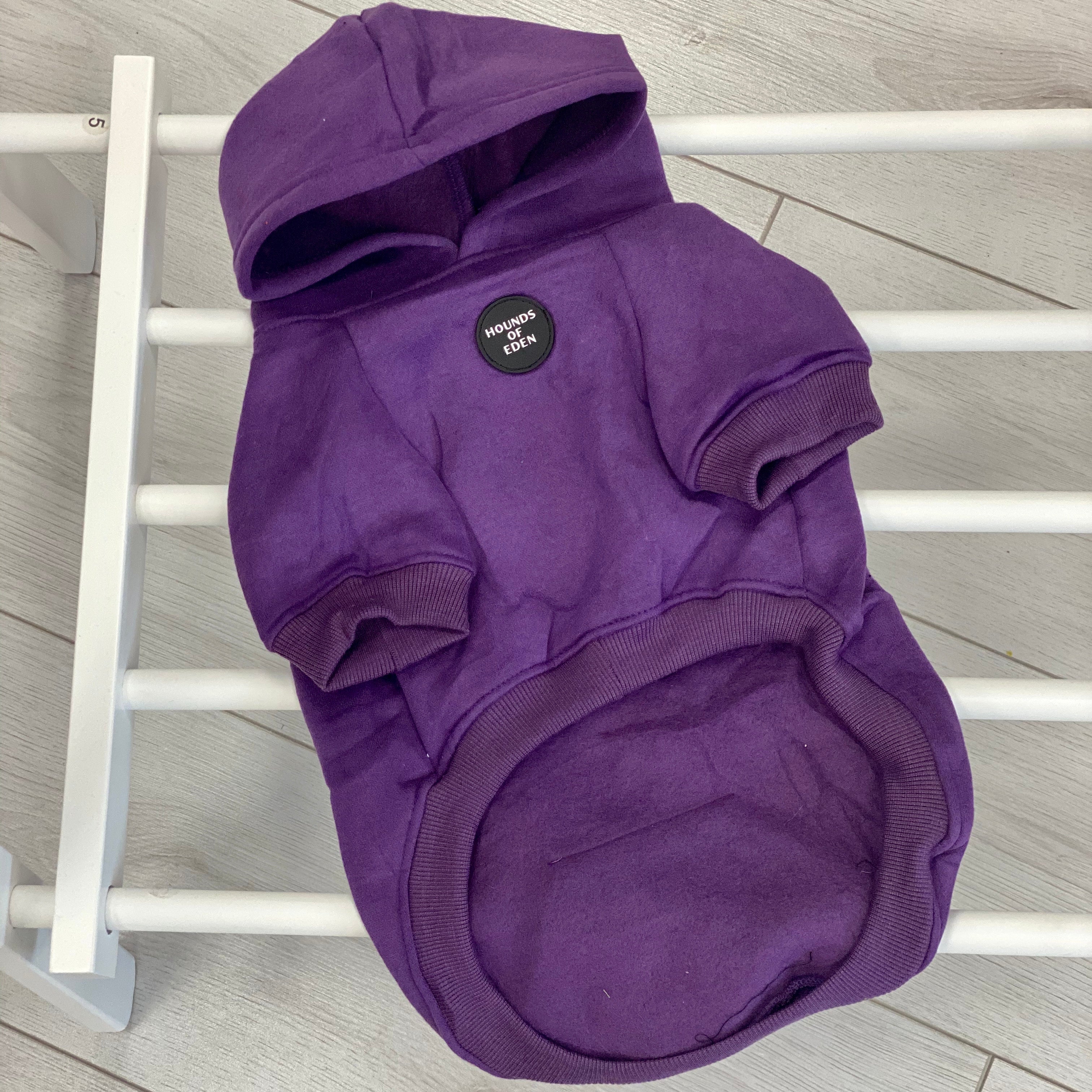 Dog Hoodie - Purple