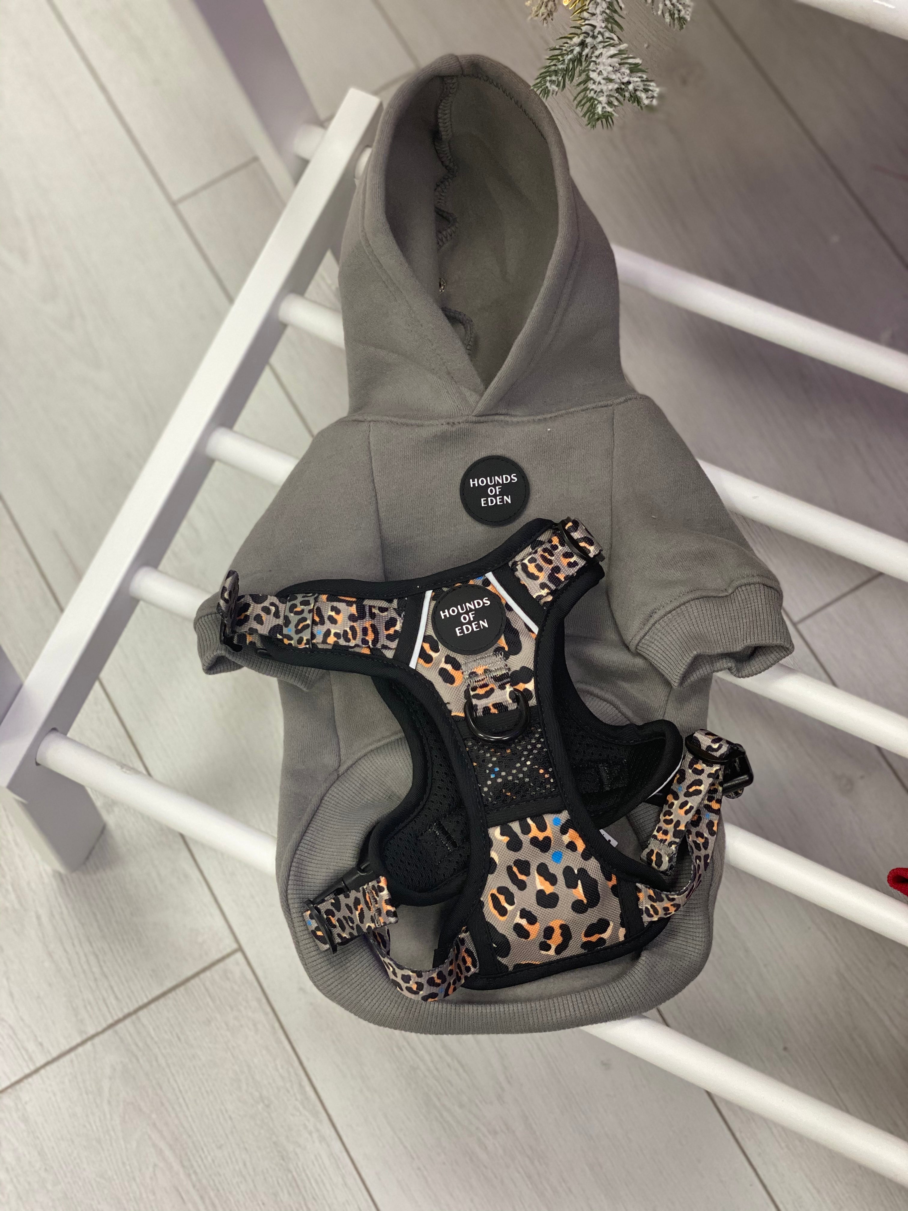 Dog Hoodie - Charcoal Grey