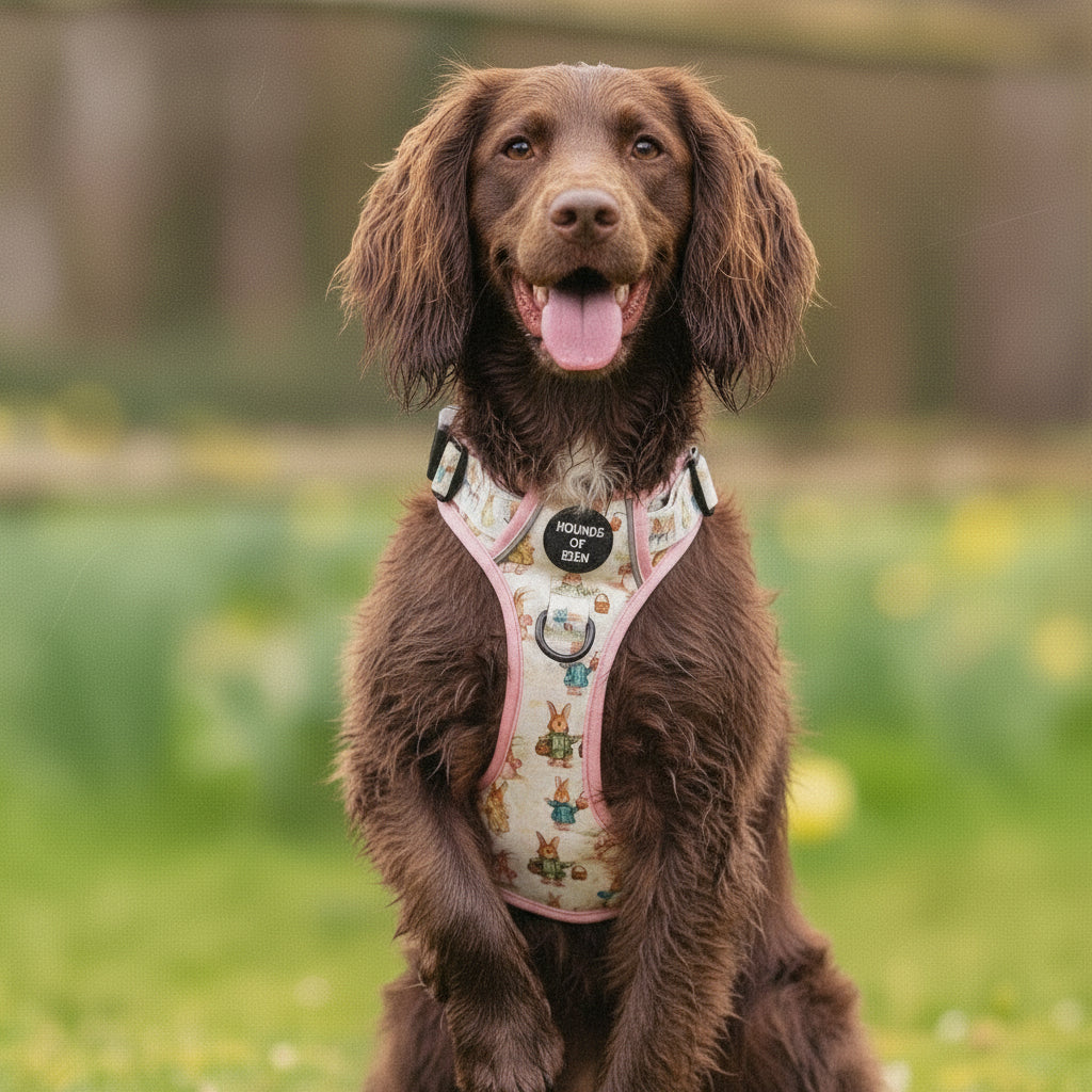 Bunny Tales - Pink, Dog Supaw Strong™ Lite Harness (XS-XL)